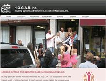 Tablet Screenshot of hogar-inc.org